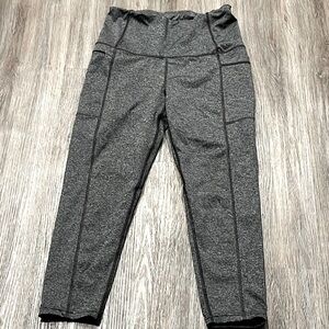 Active Wear Gray Wash Leggings